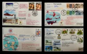 RAF First Day of Issue Cover Series 68 covers in total, reference numbers RFDC1-RFDC67.