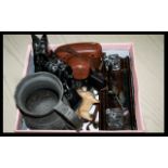 Mixed Lot Of Collectables To Include Halina 35x Film Camera, Beswick Cairn Terrier Figure,