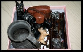 Mixed Lot Of Collectables To Include Halina 35x Film Camera, Beswick Cairn Terrier Figure,