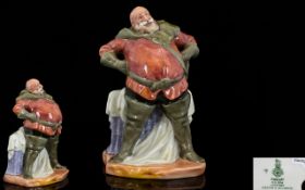 Royal Doulton Figure ' Falstaff' ' HN2054. Designer C.J. Noke. Issued 1950 - 1992.