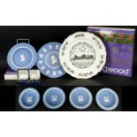 Wedgwood Collection of Assorted Plates, Anniversary collection executive plate 2 colours 1969-1978