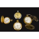 A Small Collection Of Pocket Watches Four In Total To Include (1) Smiths Empire Pocket Watch Made