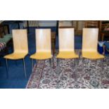 Phillipe Starck For Driade Four Olly Tango Chairs Classic stacking chairs designed in 1994 by the