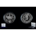 Royal MInt The Royal Celebration Golden Jubilee Silver Proof Set For 2002.