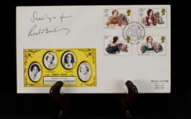 Roald Dahl Autograph on first day cover envelope, signed by the famed author.