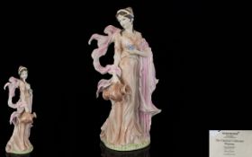 Wedgwood Hand Painted Porcelain Figurine - The Classical Collection ' Winsome ' Date 1990.