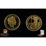 Royal Mint - Issued Numbered Edition Britannia 2004 Gold Proof £25.