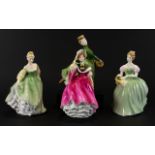 A Collection Of Four Royal Doulton Figures To include HN2184 'Sunday Morning' HN2318 'Grace',