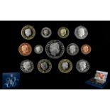 Royal Mint United Kingdom Proof Coin Set For 2006.