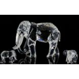 Swarovski Crystal SCS Annual Limited Edition 1993 Figure 'Inspiration Africa' The Elephant Designed