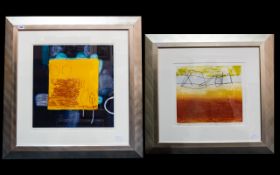 Three Limited Edition Fine Art Prints By Heidi Konig Each framed and mounted under glass.