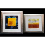 Three Limited Edition Fine Art Prints By Heidi Konig Each framed and mounted under glass.