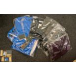 Three Boxes Of Assorted Polo Shirts to contain 12 blue poplin shirts,