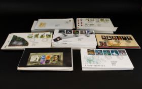 A Shoe Box Full Of Clean First Day Covers.