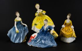 A Collection Of Four Royal Doulton Figures To include HN2271 'Melanie' HN2429 'Elyse',