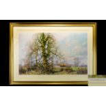 David Shepherd (British 1931 - 2017) Artist Signed Print Framed and mounted under glass,