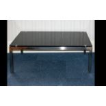 A Modern Glass Coffee Table Rectangular