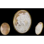 Art Nouveau Period 18ct Gold Mounted Sup