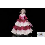 Coalport Hand Painted Porcelain Figurine