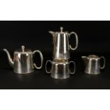 Plated Tea And Coffee Set Of plain form