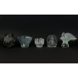A Collection Of Scandinavian Art Glass F