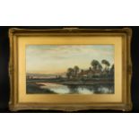 Early 20th Century Framed Print Depictin