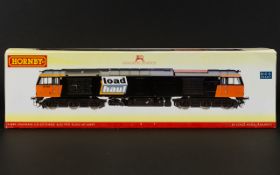 Hornby Gauge 0.0 R2489 Loadhaul Coco Diesel. Electric class 60 60007 Locomotive.