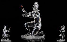 Swarovski SCS Collectors Club Limited Edition Crystal Figure 'Harlequin' From The 2001 Trilogy