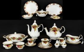 Royal Albert 'Old Country Roses' Dinner & Tea Service.