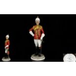 Michael Sutty 1937-2003 Handpainted Limited and Numbered Edition Porcelain Figure modelled in a