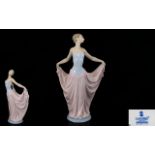 Lladro Porcelain Figurine ' Dancer ' Model No 5050. Issued 1979 - Retired. Height 12 Inches.