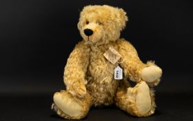 Bulgy Bear Buddies Natural Suberb Quality Mohair Large Bear for Adult Collectors,