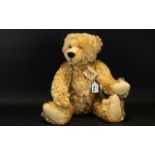 Bulgy Bear Buddies Natural Suberb Quality Mohair Large Bear for Adult Collectors,