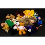 A Collection of Soft Toys to include 12 Ty beanie bears, to include 'Peace', 'Doby', 'Glory',