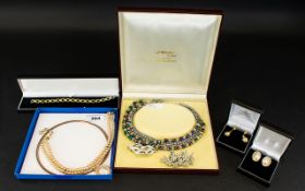 A Collection Of Costume Jewellery Items All in very good condition, to include boxed Pierre Lang