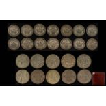 Large Coin Album of United Kingdom Coinage dating from 1920 to 1950's.