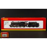 Hornby - R2257 LMS - 4-6-0 Class 5P5F Locomotive '5055'. 0.0 Gauge. Little soiled with storage.