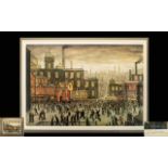 Laurence Stephen Lowry 1887-1976 Artist Signed Ltd and Numbered Colour Lithograph.