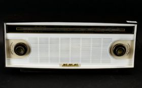 A Mid Century GEC Radio Cat No 402 Registered design 892394, In very good condition. Please see