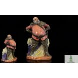 Royal Doulton Hand Painted Figure 'Falstaff' style two, HN 2054, Designer C J Noke,