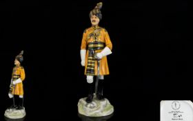 Michael Sutty 1937-2003 Handpainted Limited and Numbered Edition Porcelain Figure modelled in a