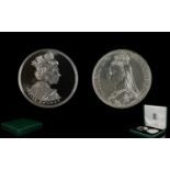 Royal Mint United Kingdom Ltd And Numbered Edition Golden Jubilee Silver Crown Set. This set is