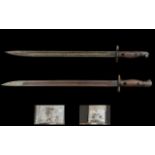 British Pattern 1907 Bayonet. Long Sword Bayonet. Remained in service until 1945. 21.