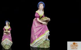 Coalport Early Period Signed Handpainted Figure 'Jennifer Jane' circa 1920's. Height 6.25 inches-15.