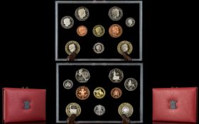 Royal Mint 2004 United Kingdom Ltd Edition Proof Coin Collection ( 10 ) Coins.
