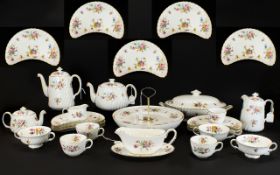 Minton Superb Quality Fine Bone China 43 Piece Part Tea/Dinner Service. 'Marlow' pattern No 5.309.