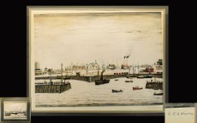 Laurence Stephen Lowry 1887-1976 Artist Signed Ltd and Numbered Colour Lithograph.