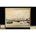 Laurence Stephen Lowry 1887-1976 Artist Signed Ltd and Numbered Colour Lithograph.