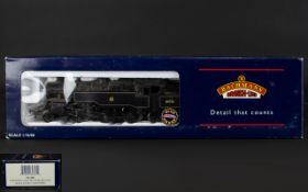 Bachmann Branch line 32-355 Standard Class 4MT Tank Locomotive BR Lined Black E/Crest Weathered,