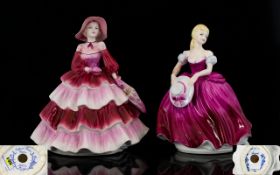 Coalport Ladies of Fashion Hand Painted